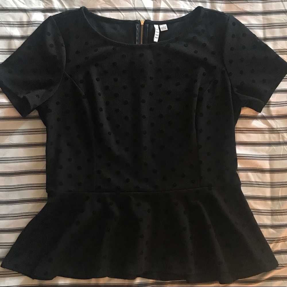Elle Peplum Top